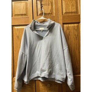 American Eagle Light Blue Pullover Size XXL